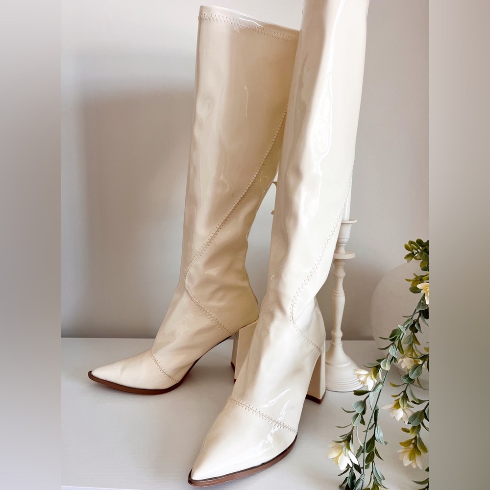 Glamorous Knee-High Heel Boots